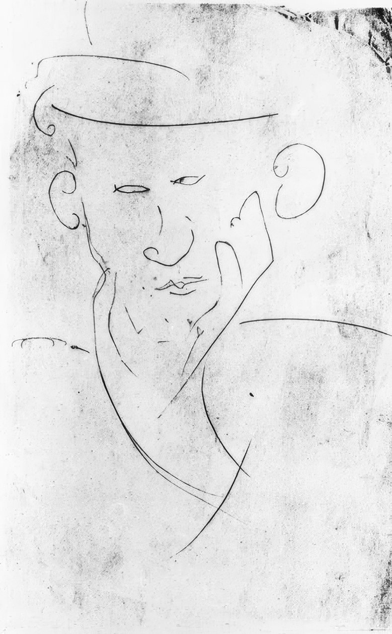 Blaise Cendrars / Zng. v. Modigliani av Amedeo Modigliani