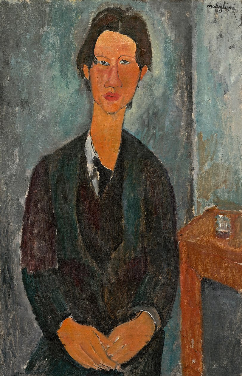 Chaim Soutine, 1917 av Amedeo Modigliani