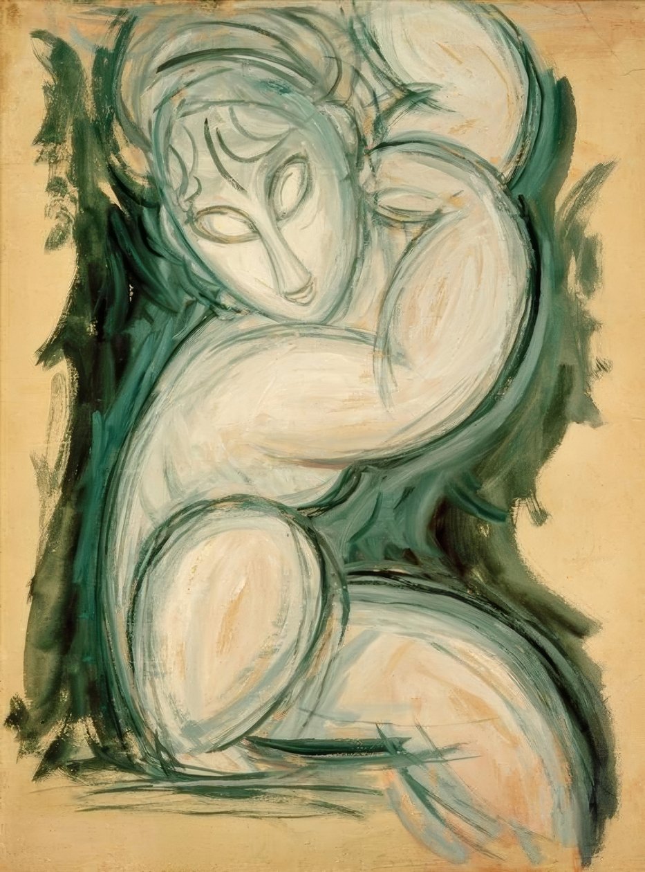 arbetsschema av Amedeo Modigliani