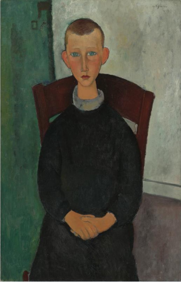 Le Fils du Concierge av Amedeo Modigliani