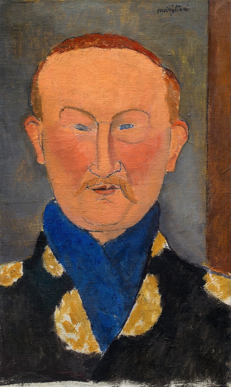 Léon Bakst  av Amedeo Modigliani