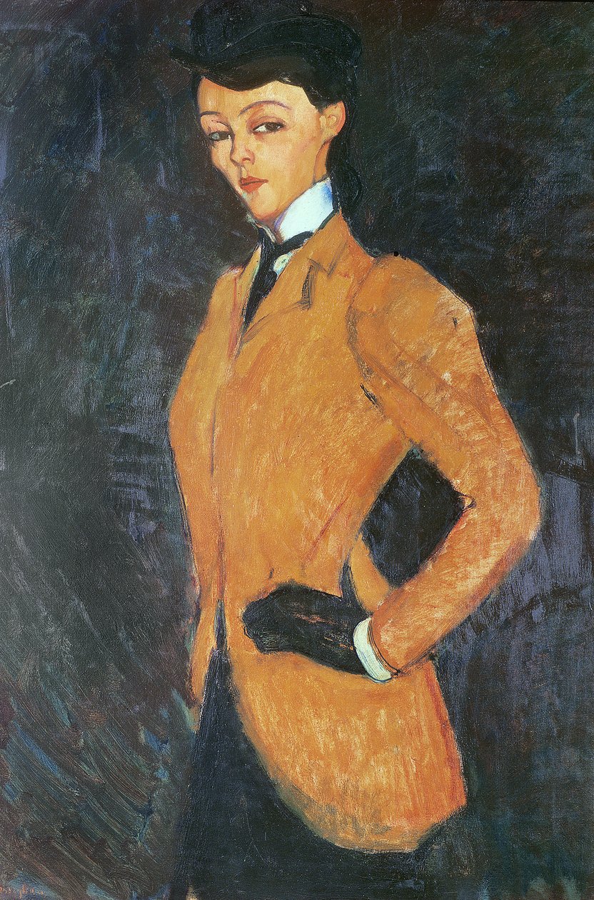 Amazonas, 1909 av Amedeo Modigliani