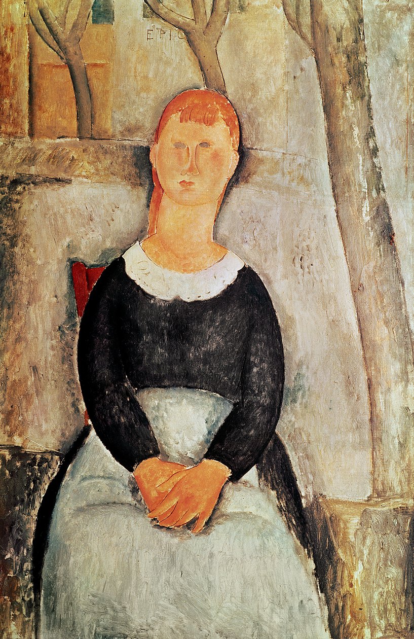 Den vackra livsmedelsaffären av Amedeo Modigliani