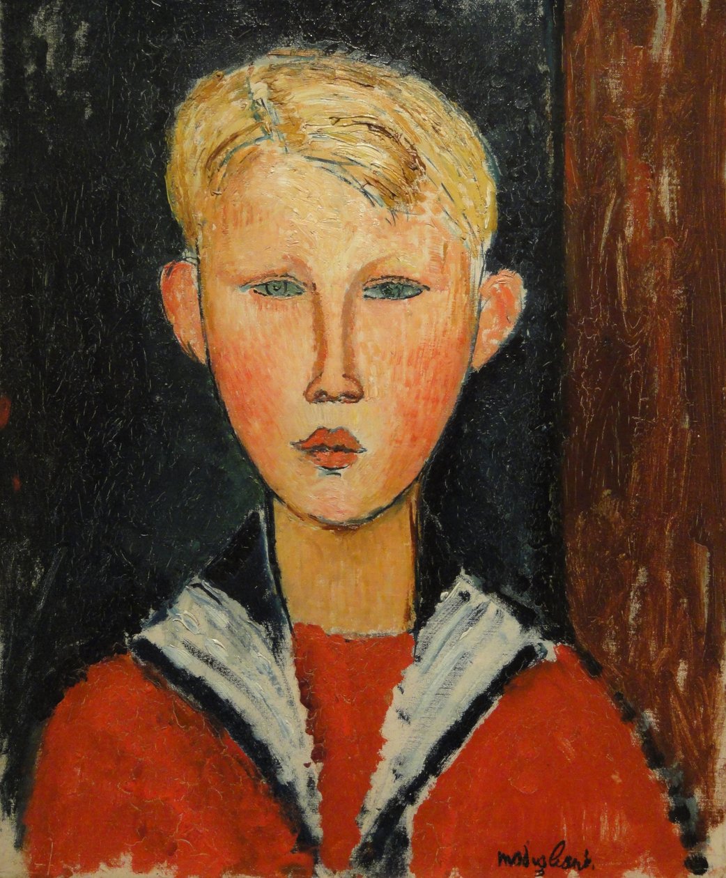 The Blue-eyed Boy  av Amedeo Modigliani