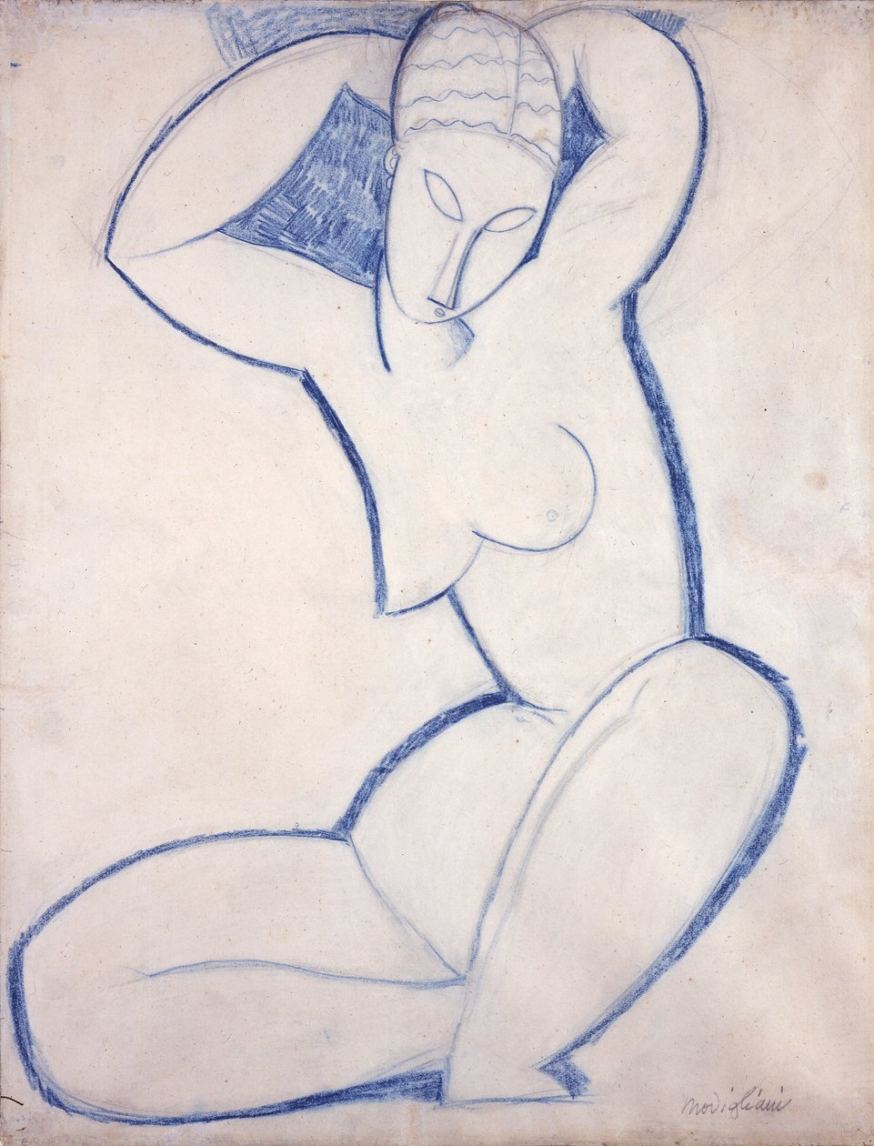 Caryatid  av Amedeo Modigliani