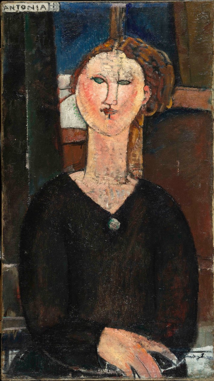 Antonia, 1915. av Amedeo Modigliani