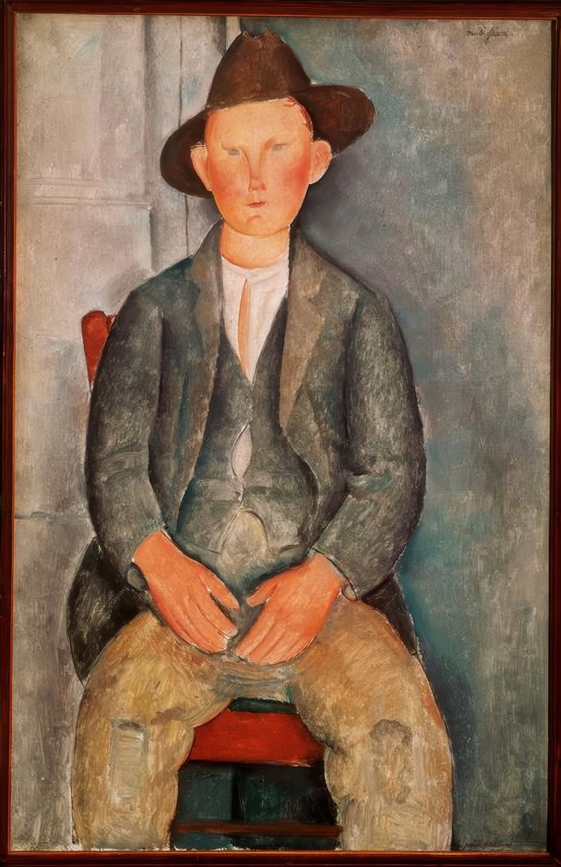 Bondpojke av Amedeo Modigliani