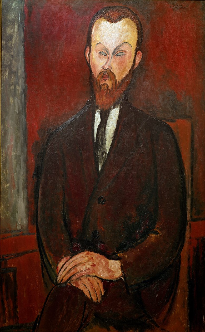 Greve Wielhorski. Målning av Amedeo Modigliani av Amedeo Modigliani