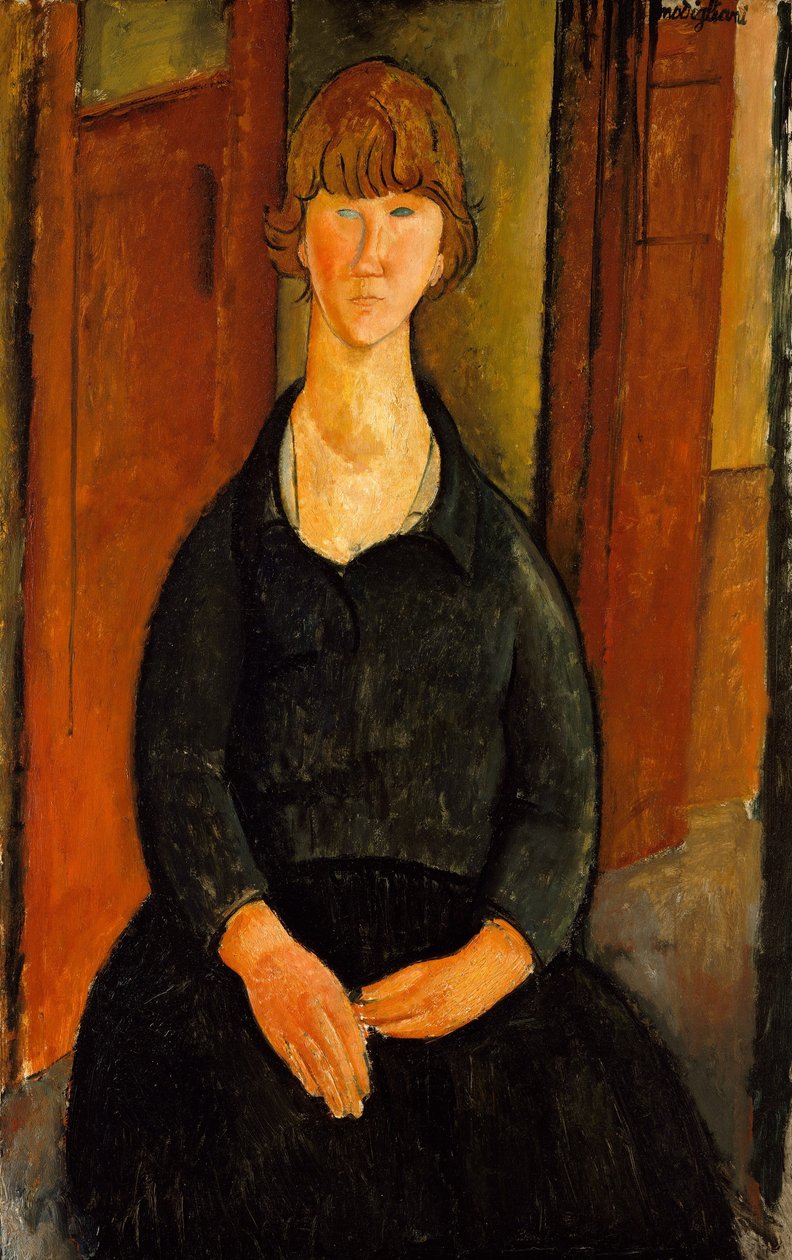Blomsterförsäljare, 1919 av Amedeo Modigliani