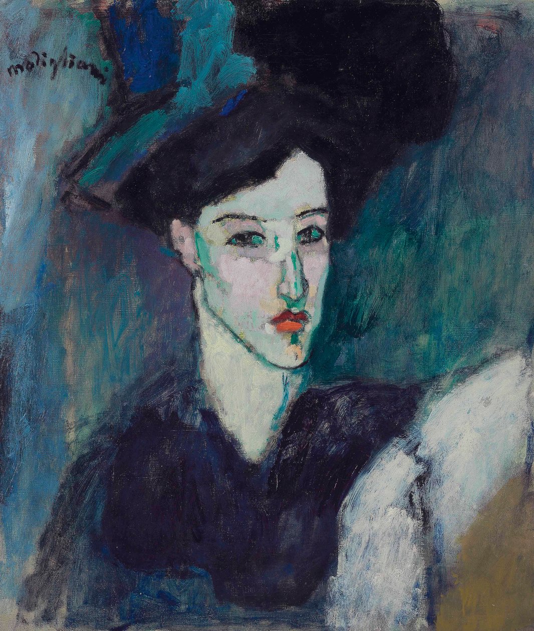 Tyska: Judinnan Judinnan av Amedeo Modigliani