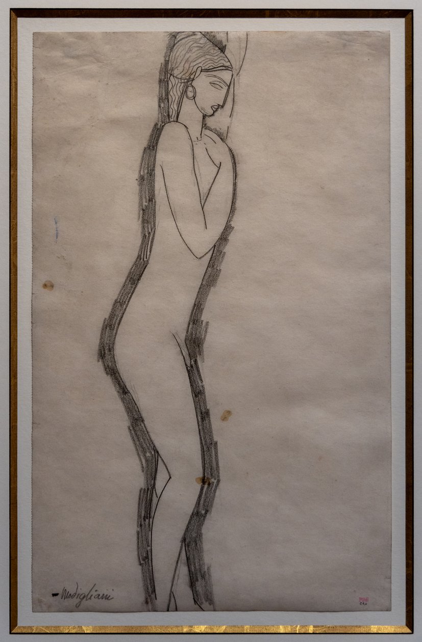 Hermafroditprofil av Amedeo Modigliani