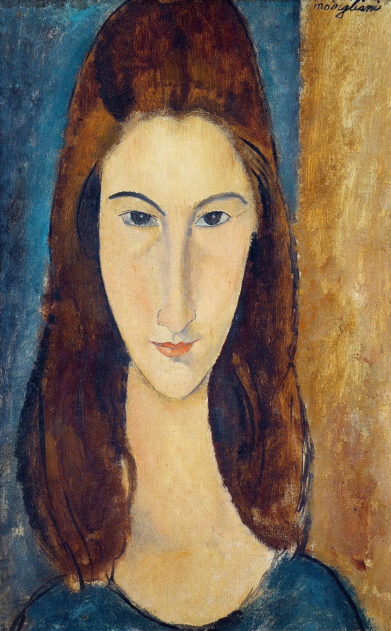 Jeanne Hebuterne, 1917-18 av Amedeo Modigliani