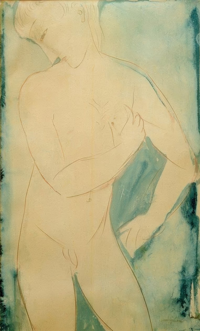 Naken pojke av Amedeo Modigliani