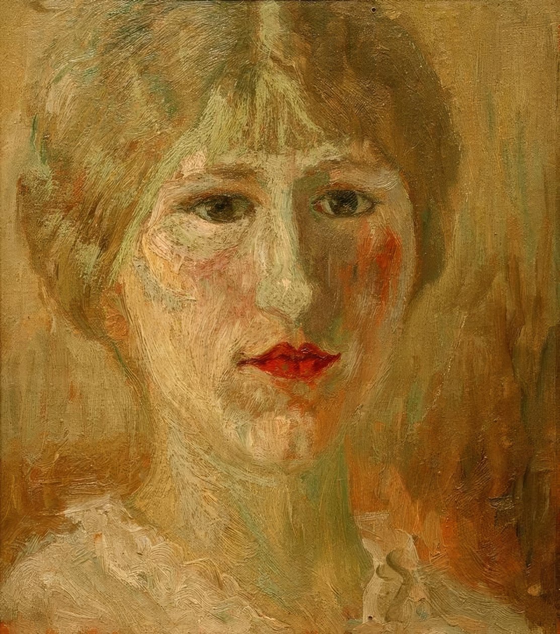 Porträtt av en kvinna av Amedeo Modigliani