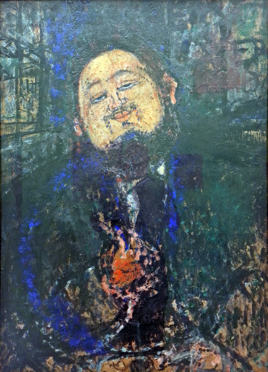 Porträtt av Rivera av Amedeo Modigliani