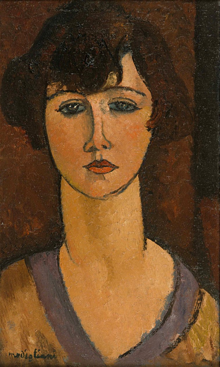 Porträtt av Elisabeth Fuss-Amoré av Amedeo Modigliani