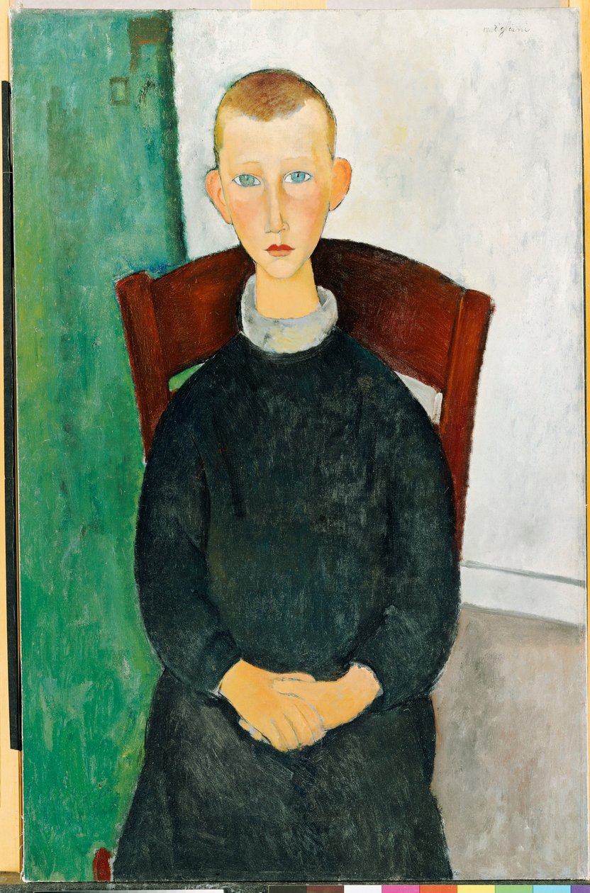Vaktmästarens son, 1918 av Amedeo Modigliani