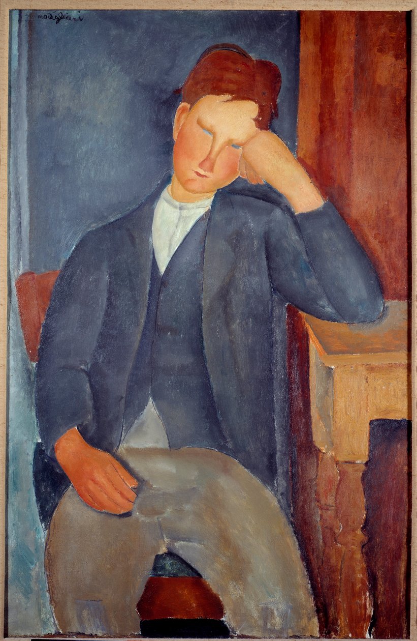 Den unga lärlingsmålningen av Amedeo Modigliani av Amedeo Modigliani