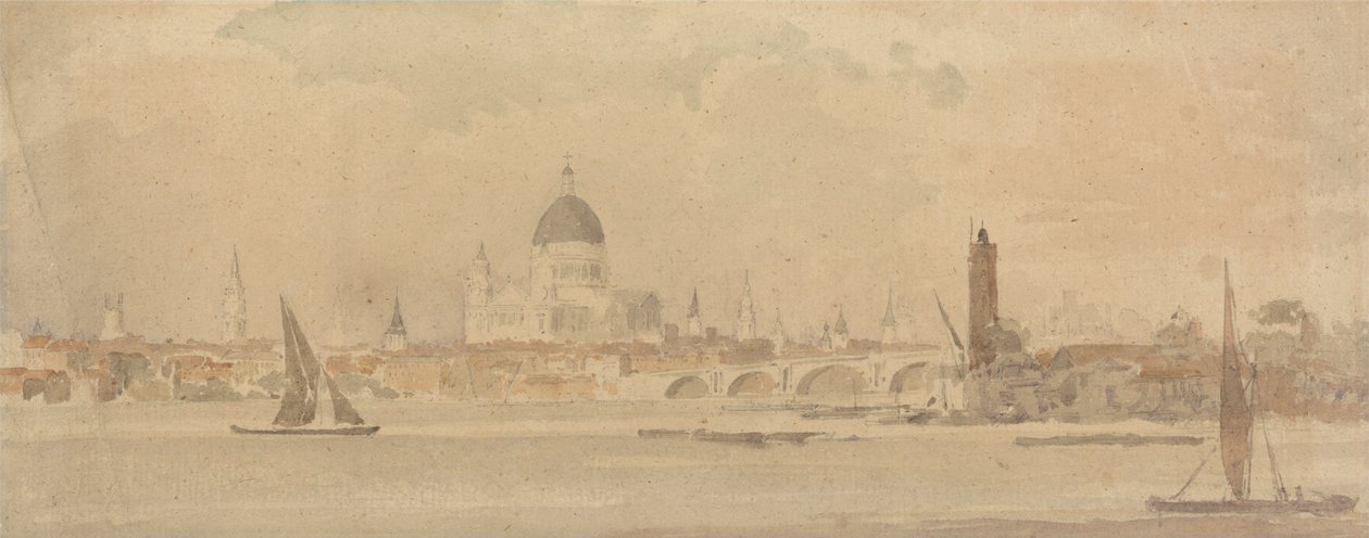 St. Pauls och Blackfriars Bridge av Amelia Long