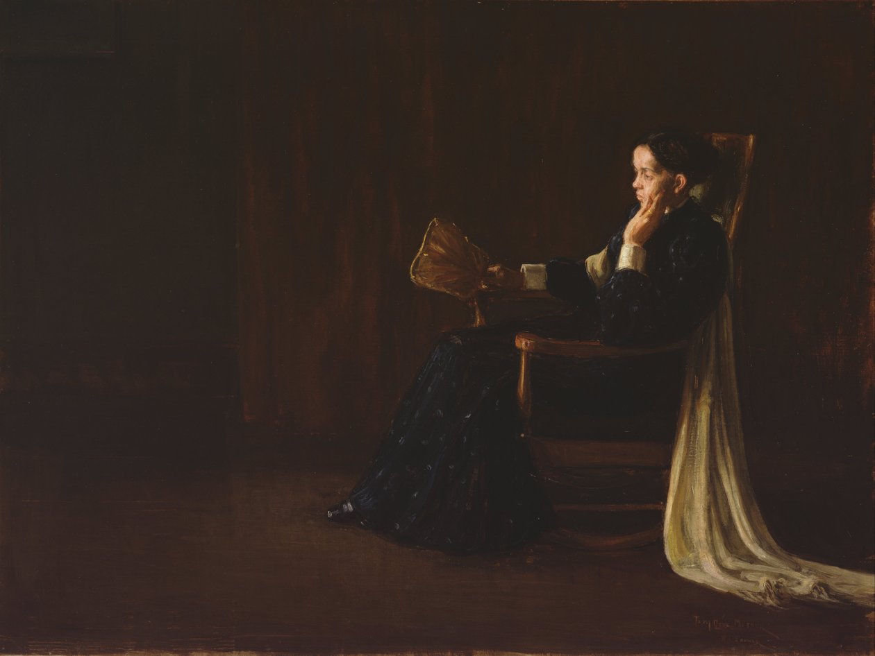 Porträtt av konstnärernas mor av Henry Ossawa Tanner
