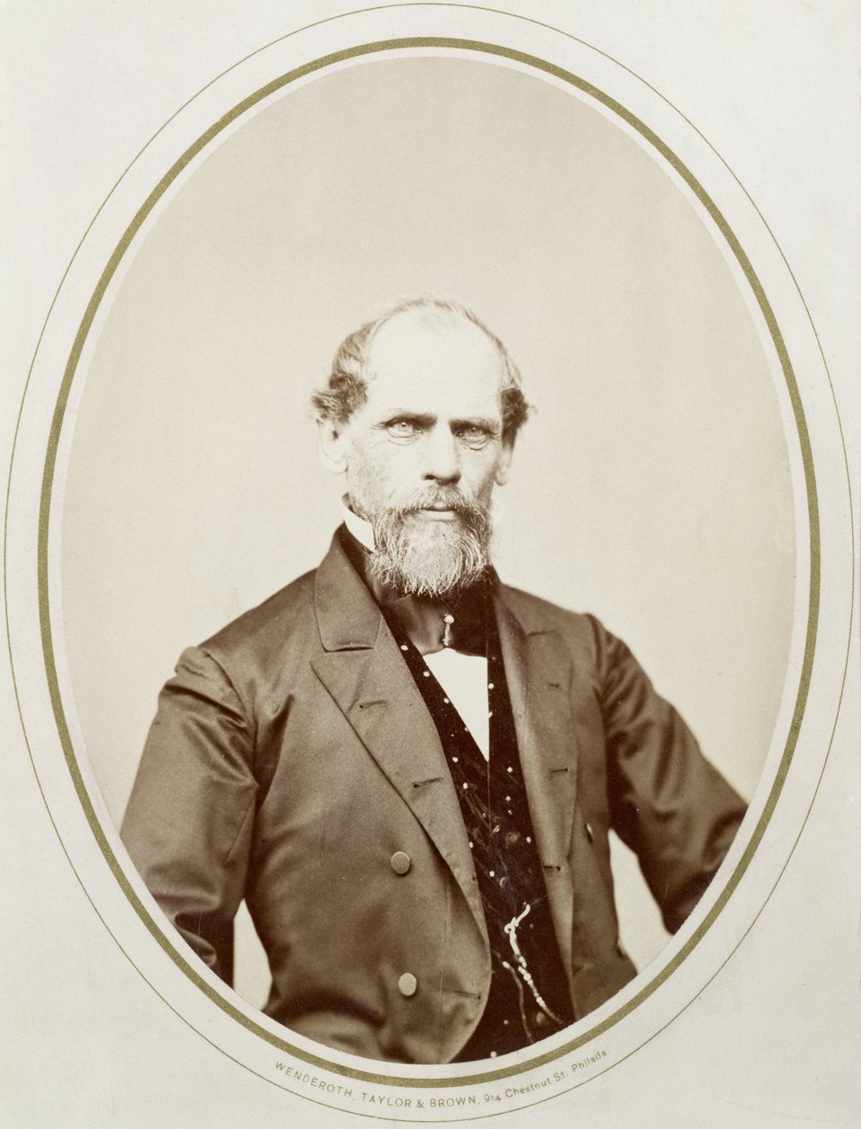 John Augustus Roebling (1806-69) av American Photographer