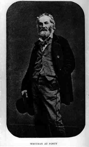 Walt Whitman (1819-92) av American Photographer