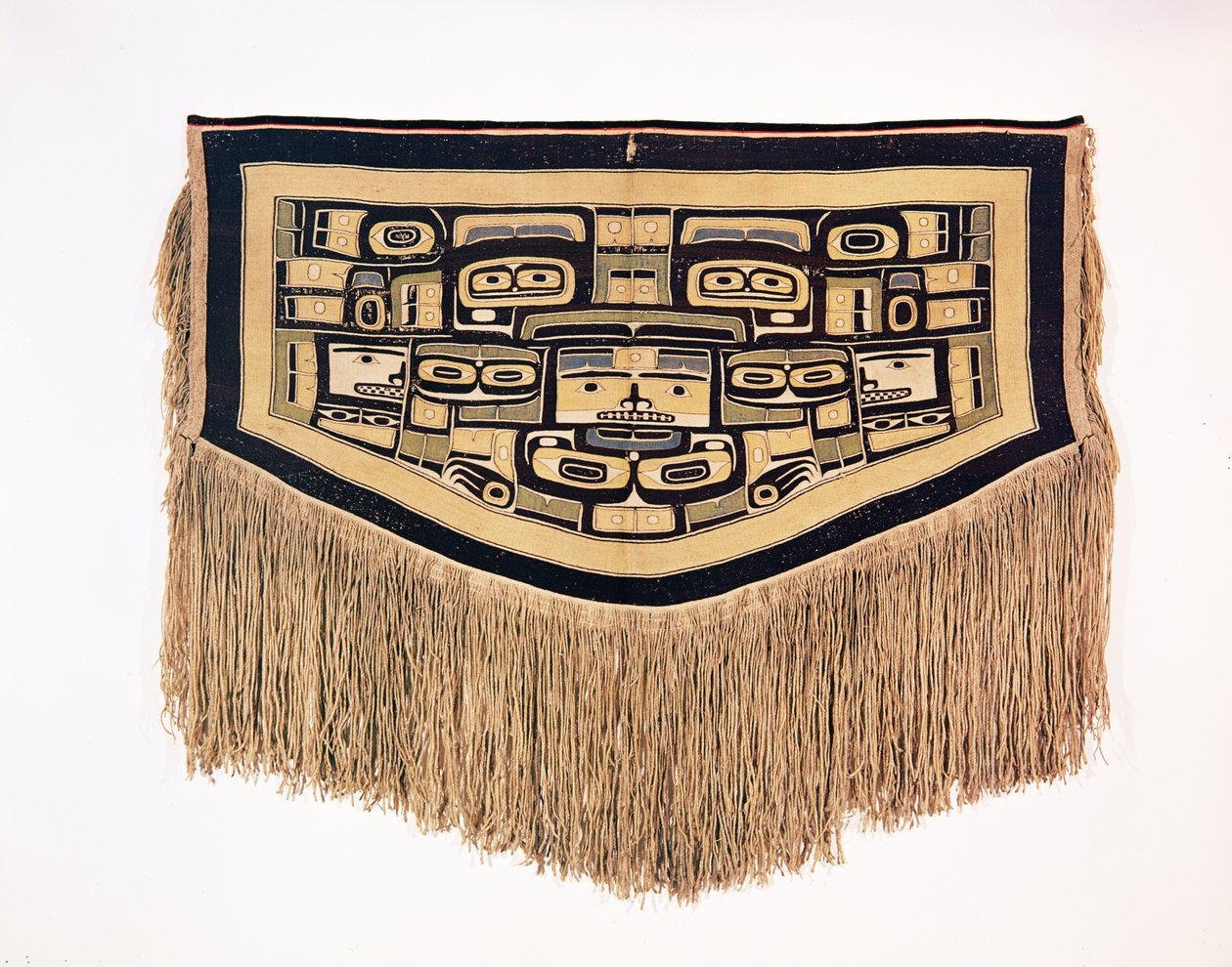 Filt, Chilkat Tribe (ull och cederbark) av American School