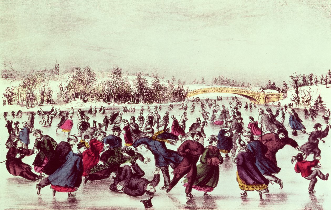 Central Park, Winter: The Skating Carnival av American School