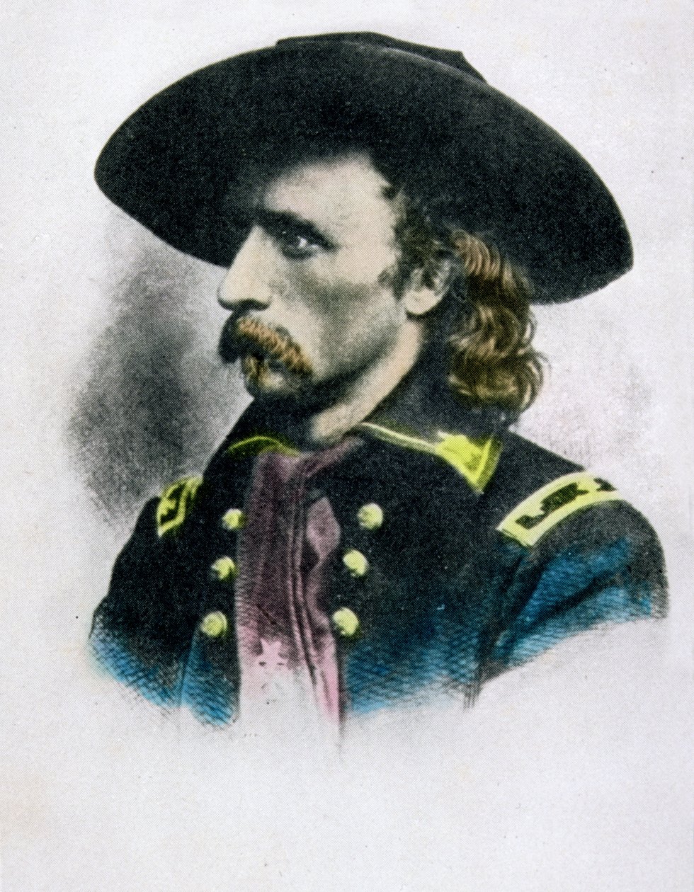 George Armstrong Custer (senare färg) av American School