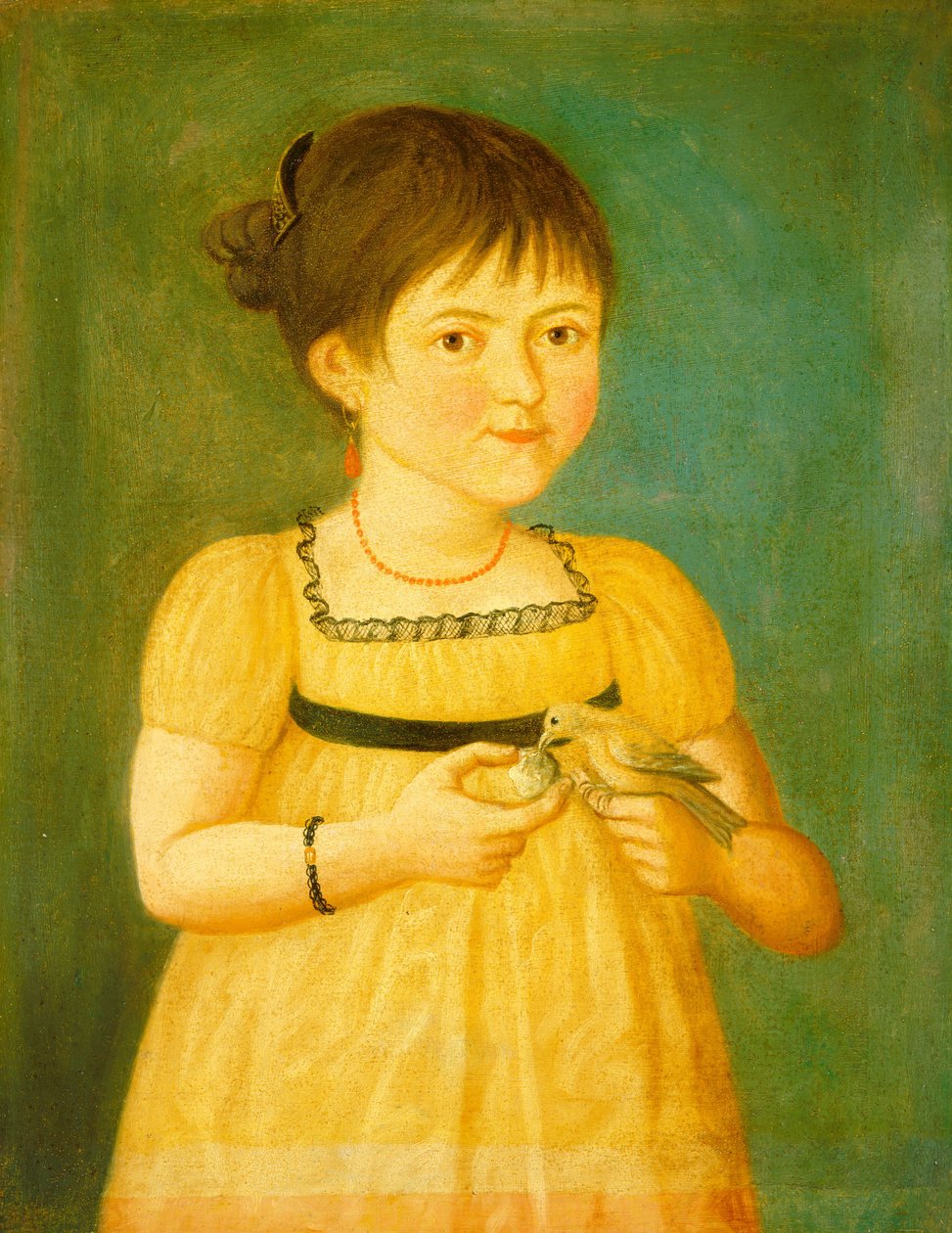 Mata fågeln av American 19th Century