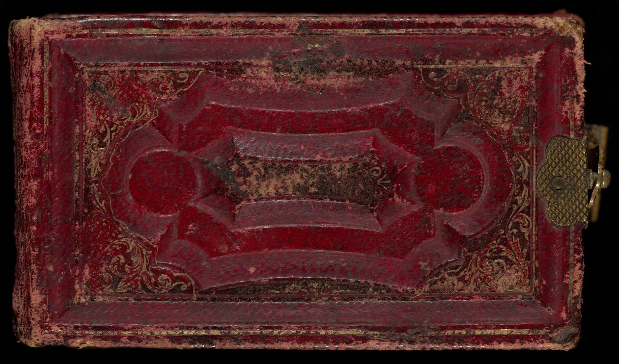 Porträtt klippbok av American 19th Century