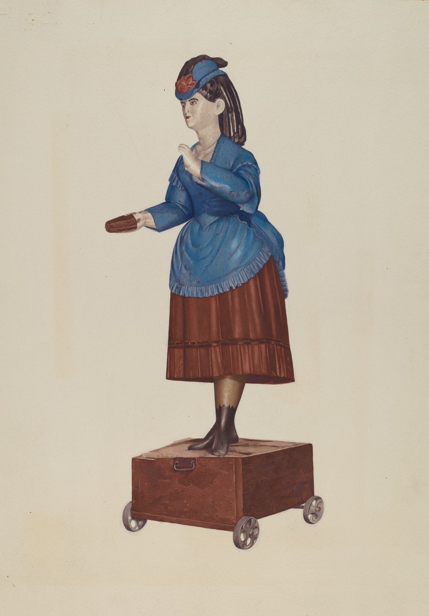 Cigarraffärsfigur av American 20th Century