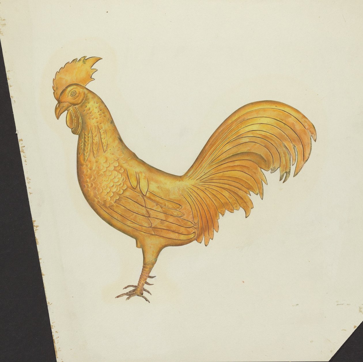 Cock väderflöjel av American 20th Century