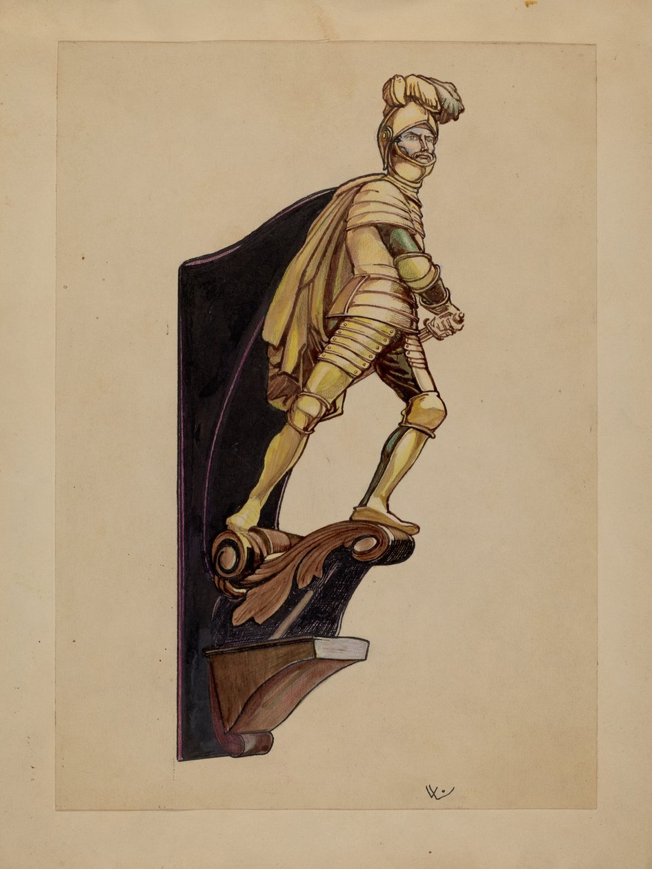 Galjonsfigur av American 20th Century
