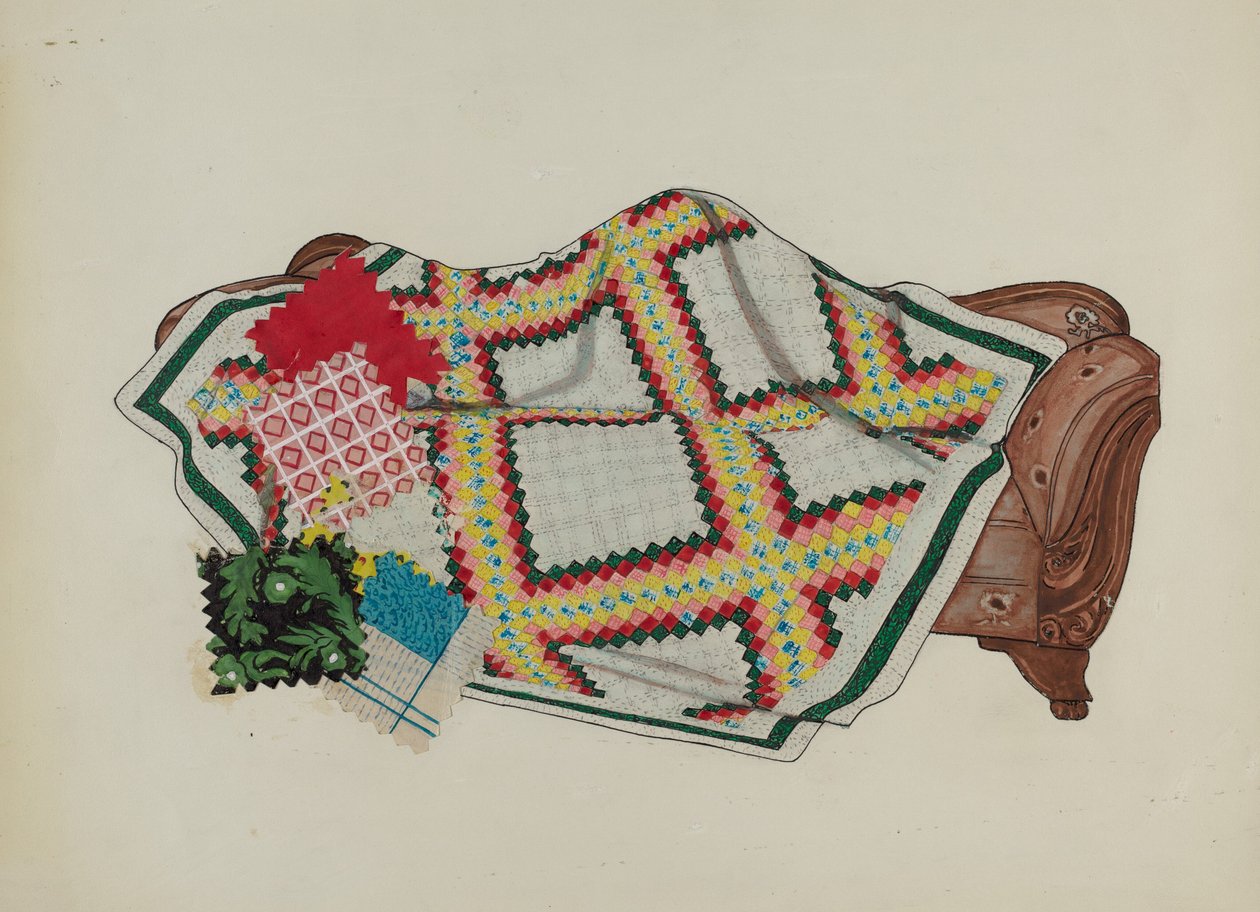 Täcken - Styckade av American 20th Century