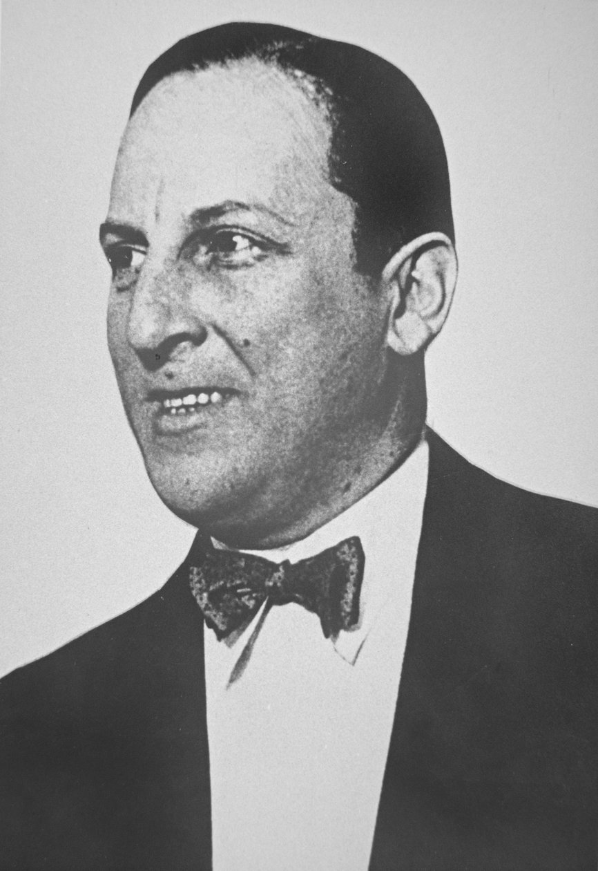 Arnold Rothstein (1882-1928) (s/v foto) av American Photographer