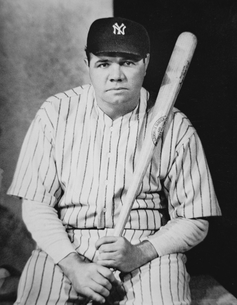 Babe Ruth, ca 1927 (s/v foto) av American Photographer