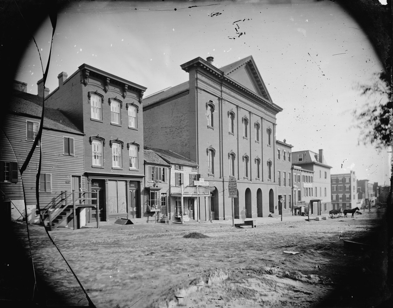 Fords Theatre, Washington, D.C., 1860-80 av American Photographer