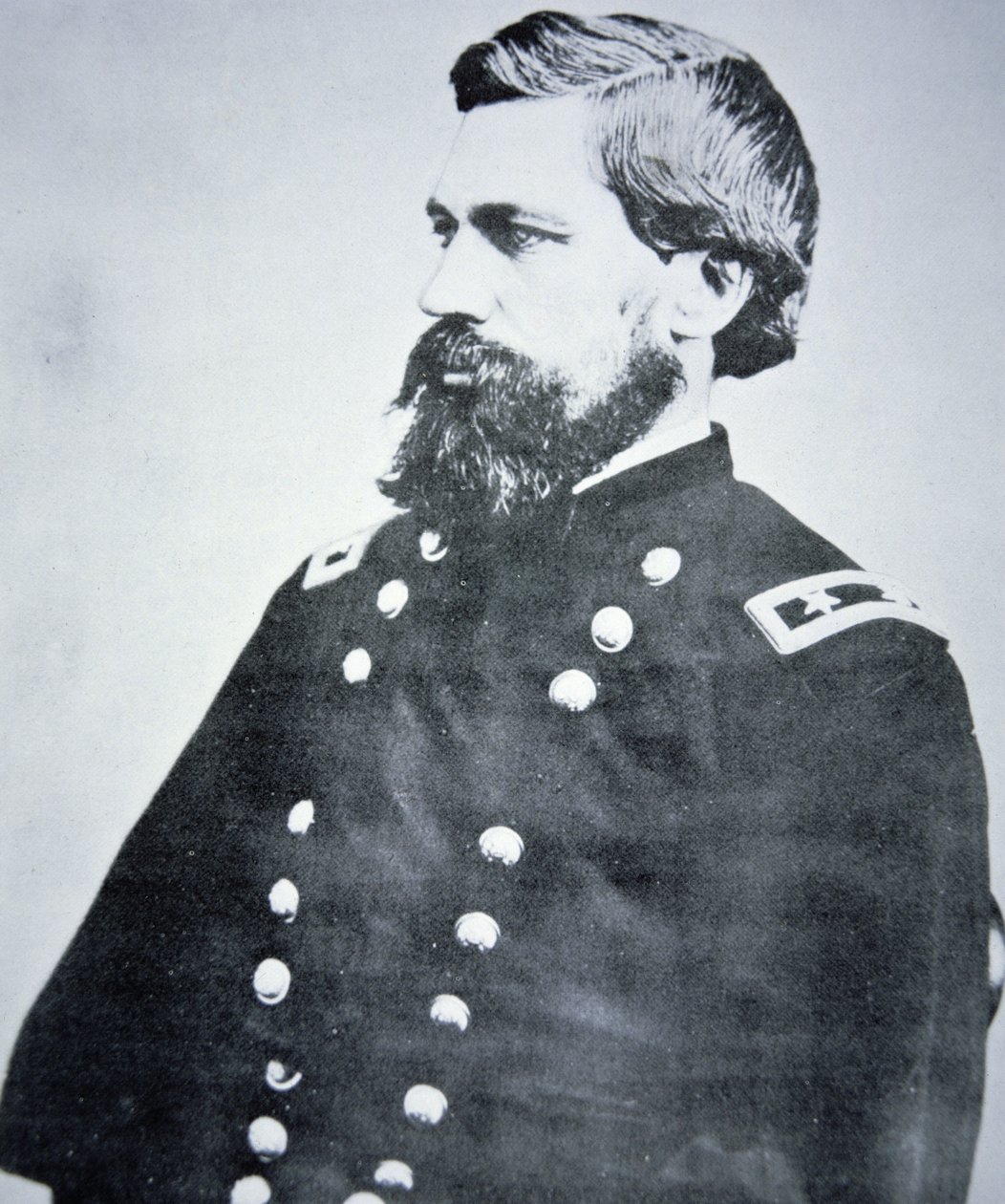 General Oliver Otis Howard (1830-1909) (s/v foto) av American Photographer
