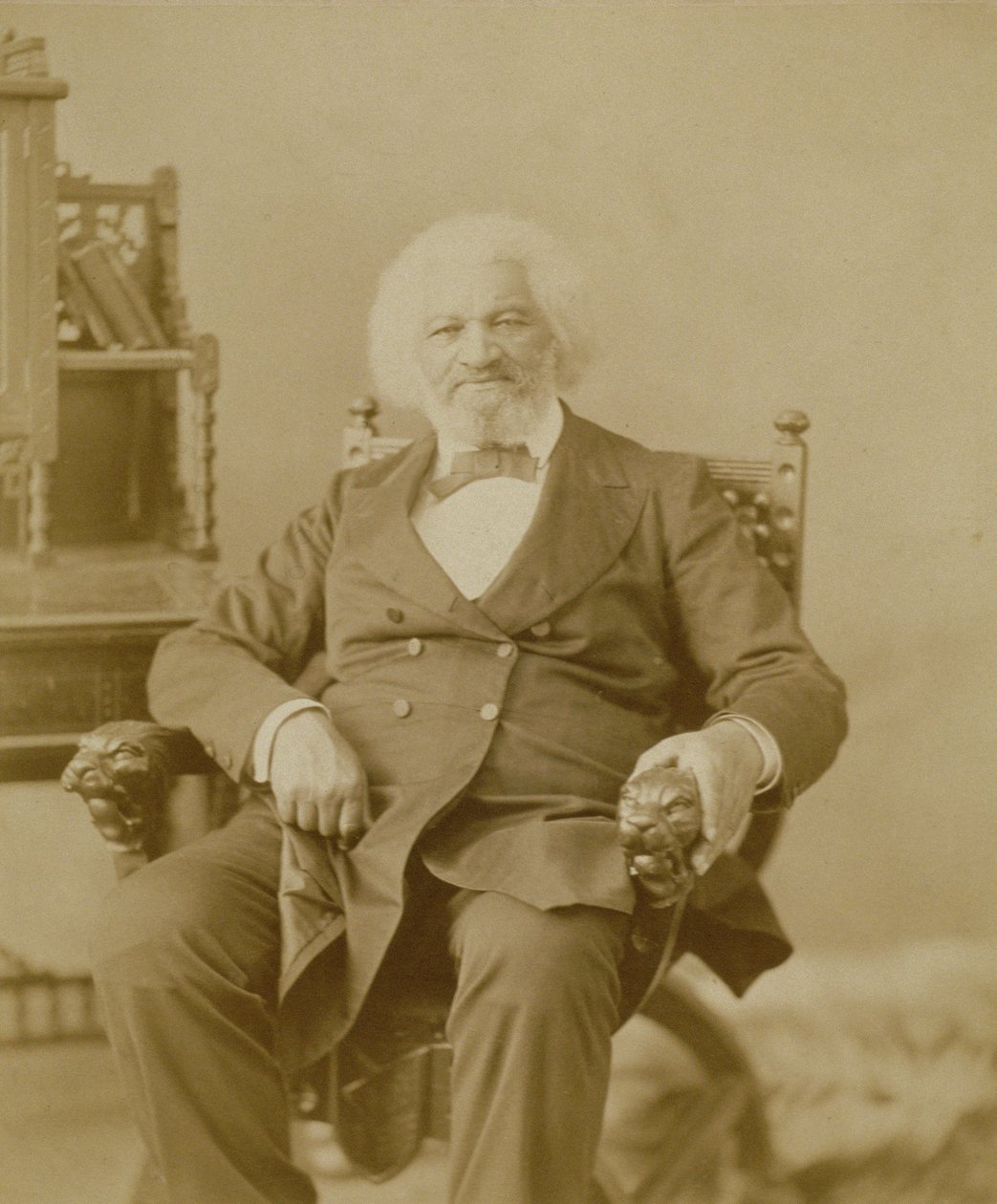 Portrait of Frederick Douglass (1818-95) av American Photographer