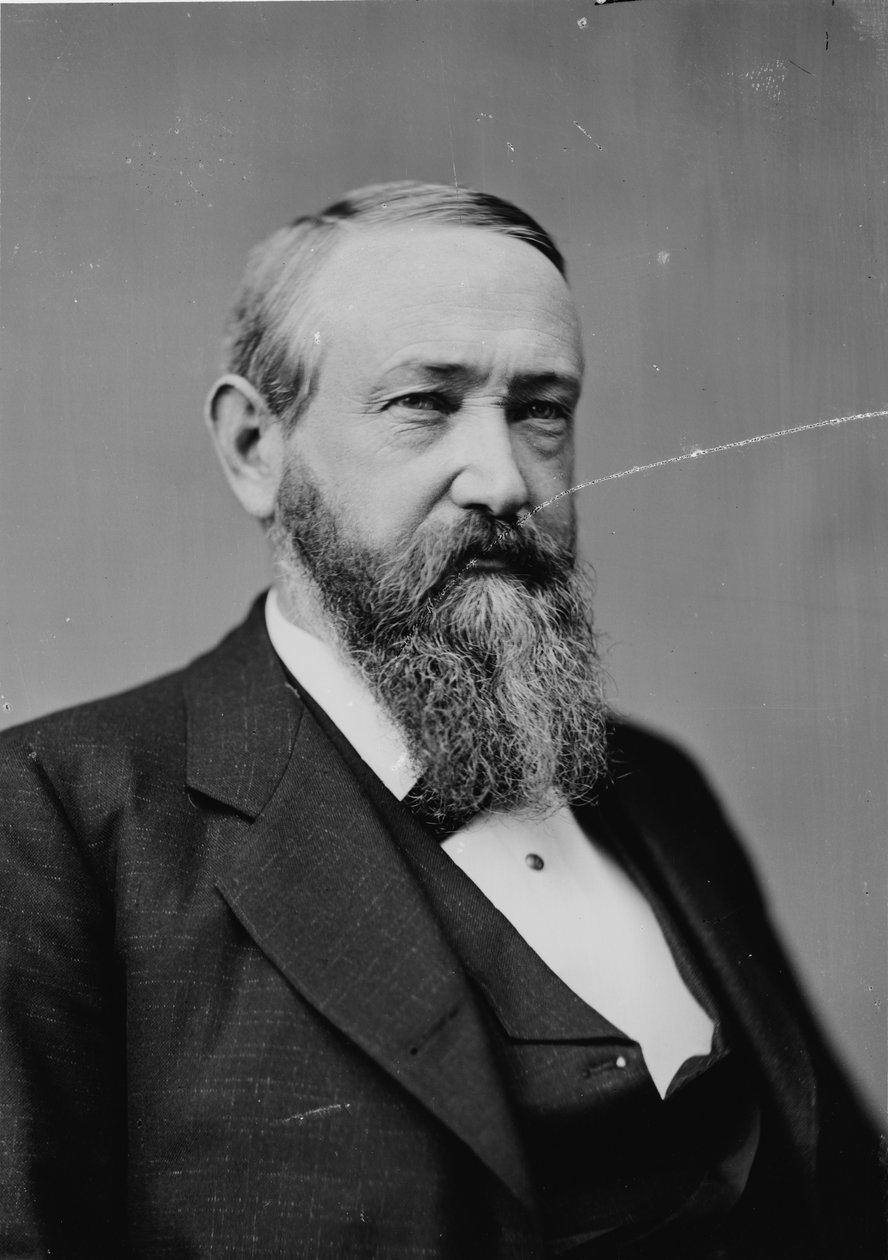 President Benjamin Harrison, ca 1870-80 av American Photographer