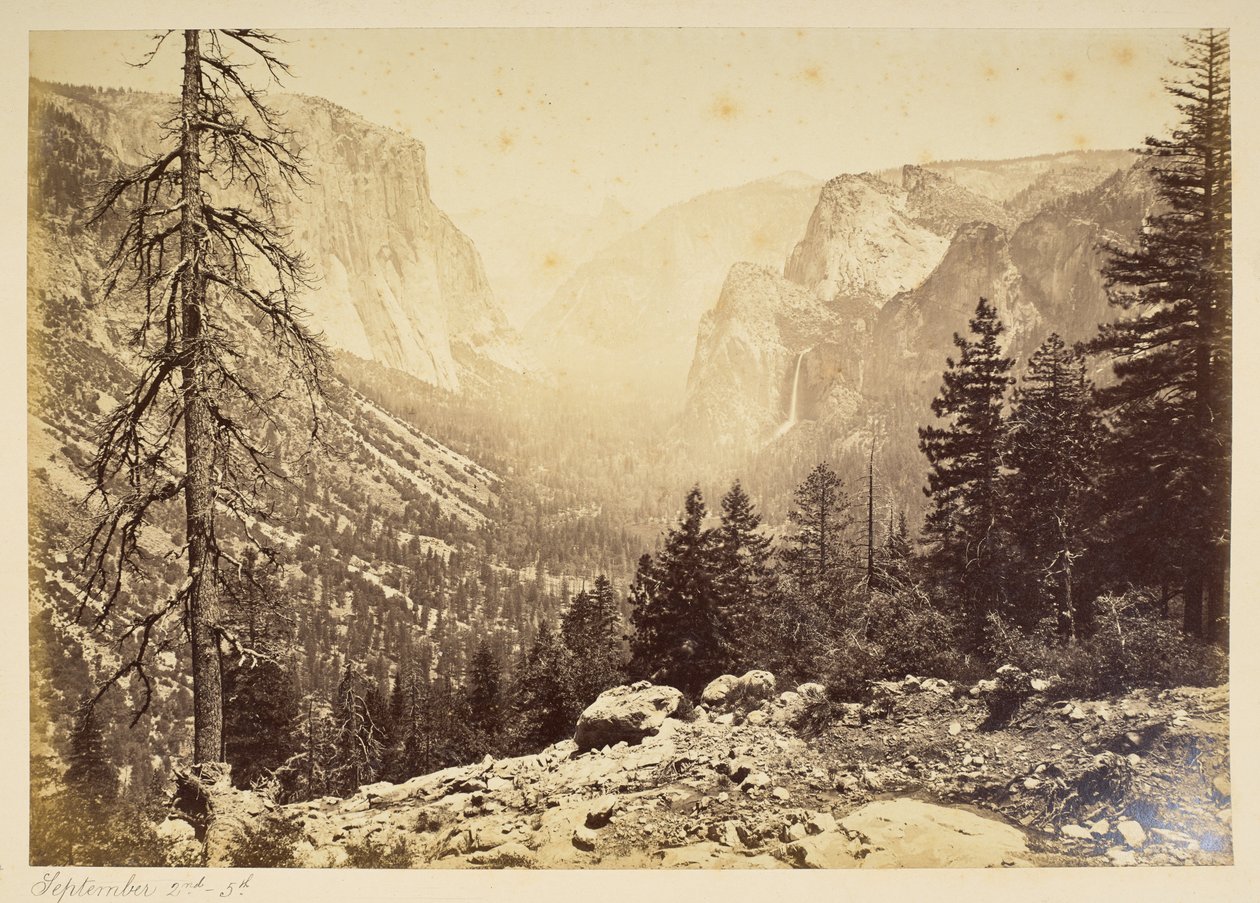 Yosemite Valley från Inspection Point av American Photographer