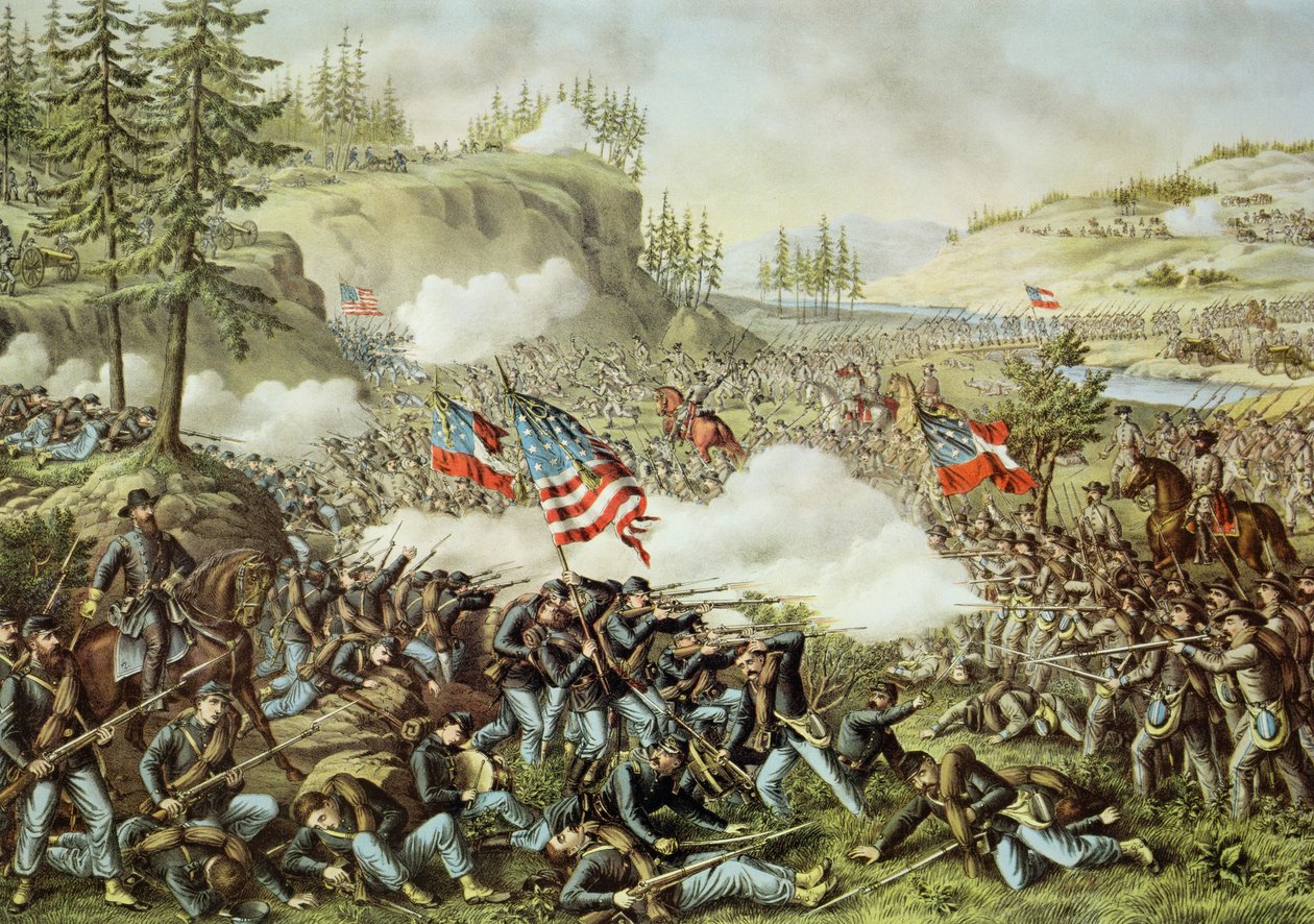 Battle of Chickamauga av American School