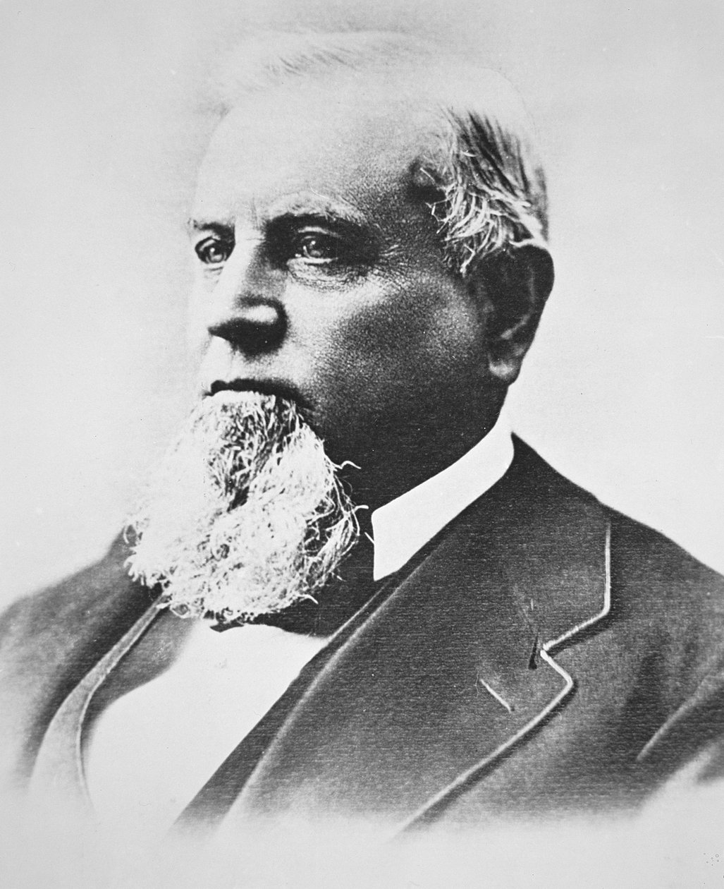 Charles Crocker (1822-88) (s/v foto) av American School