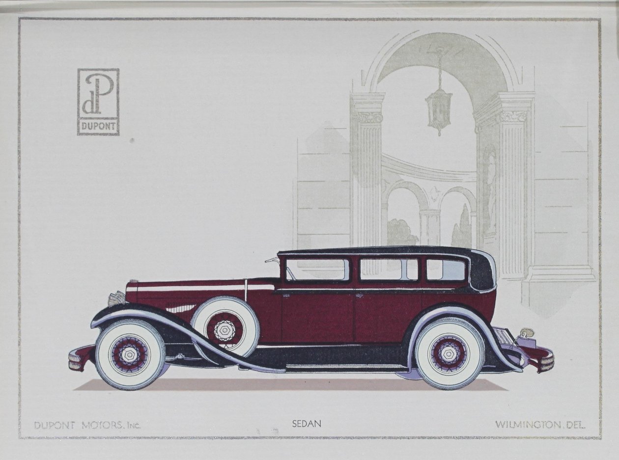 DuPont Motor Cars: Sedan, 1921 av American School
