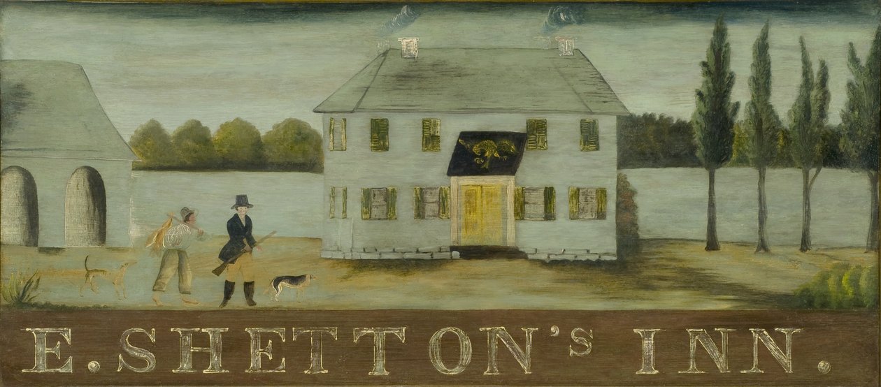 E. Sheldon"st In, ca 1820-talet av American School