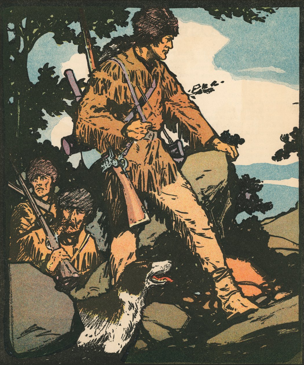 Upptäckare: Frontiersman Daniel Boone av American School