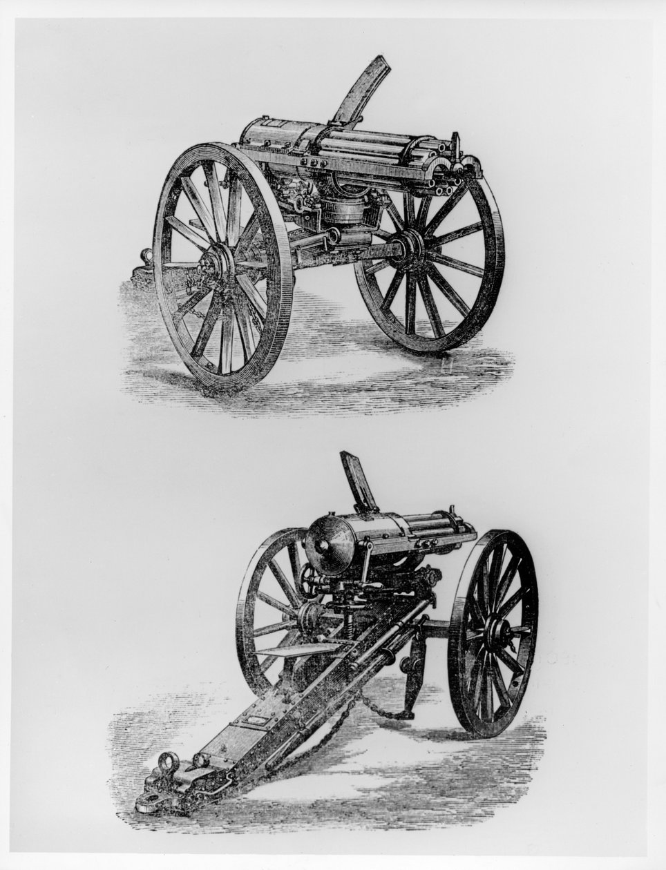 Gatling maskingevär av American School