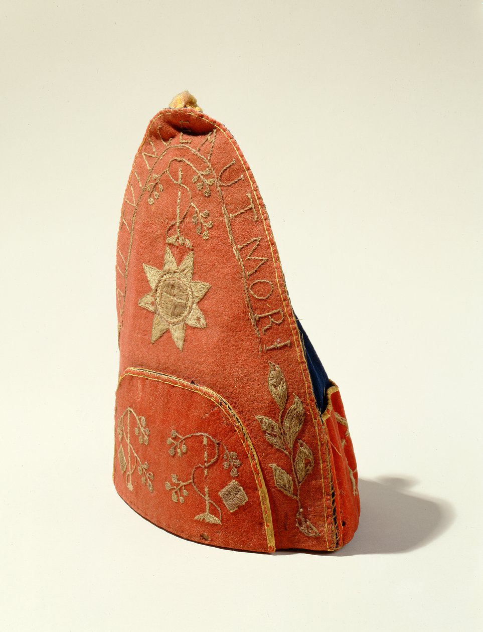 Grenadiermössa, 1740-70 (ull och linne) av American School