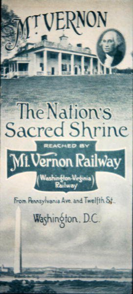 Mt. Vernon Railway reklamblad av American School